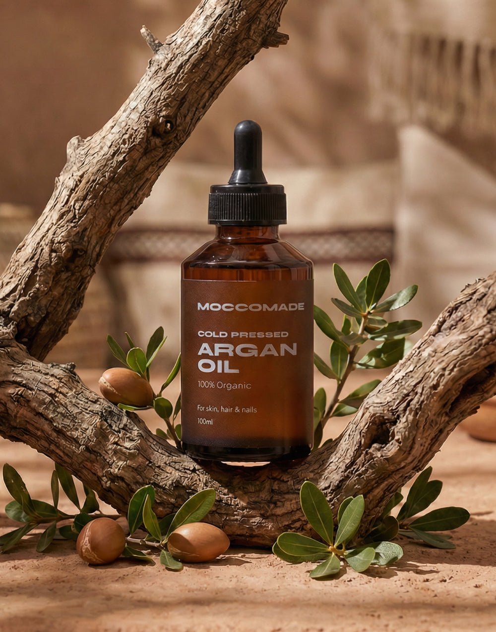 Pure Cold Pressed Moroccan Argan Oil